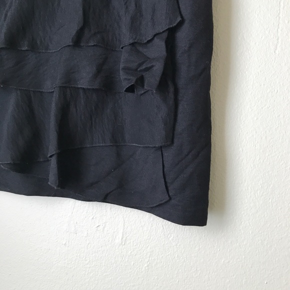 BCBG Max Azria Mini Skirt Black Size 4 - Picture 4 of 4